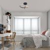 135429 4 cerne stropni led svitidlo emilion 390mm 24w