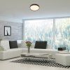 135660 4 cerne stropni led svitidlo nessira 390mm 25w