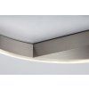 135741 3 stribrne stropni led svitidlo thrac 400mm 20w