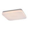 136410 1 bile stropni led svitidlo lowar hranate 285x285mm 18w ip44 cct