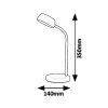 138030 2 bila led stolni lampicka berry 4 5w
