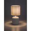 138045 2 bila stolni lampa daphni pro zarovku e14
