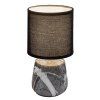 138054 1 cerna stolni lampa nalisa pro zarovku e14