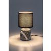 138054 2 cerna stolni lampa nalisa pro zarovku e14