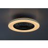 139041 3 cerne stropni led svitidlo s ventilatorem dalfon2 485mm 48w cct s do