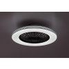 139041 4 cerne stropni led svitidlo s ventilatorem dalfon2 485mm 48w cct s do