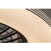 139041 6 cerne stropni led svitidlo s ventilatorem dalfon2 485mm 48w cct s do