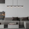 136965 4 cerne zavesne led svitidlo madi 920mm 20w