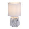 138057 1 bila stolni lampa nalisa pro zarovku e14