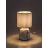 138057 2 bila stolni lampa nalisa pro zarovku e14