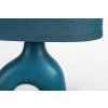 138063 4 modra stolni lampa sylira pro zarovku e14