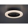 139038 4 cerne stropni led svitidlo s ventilatorem dalfon2 485mm 48w cct s do