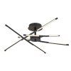 135423 2 cerne stropni led svitidlo henli 760mm 30w