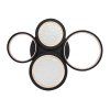 139032 8 cerne stropni led svitidlo aranis 590mm 40w cct s do