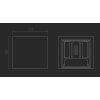 21617 PD 240726 CUBE WL 6W 4000K OAK 09