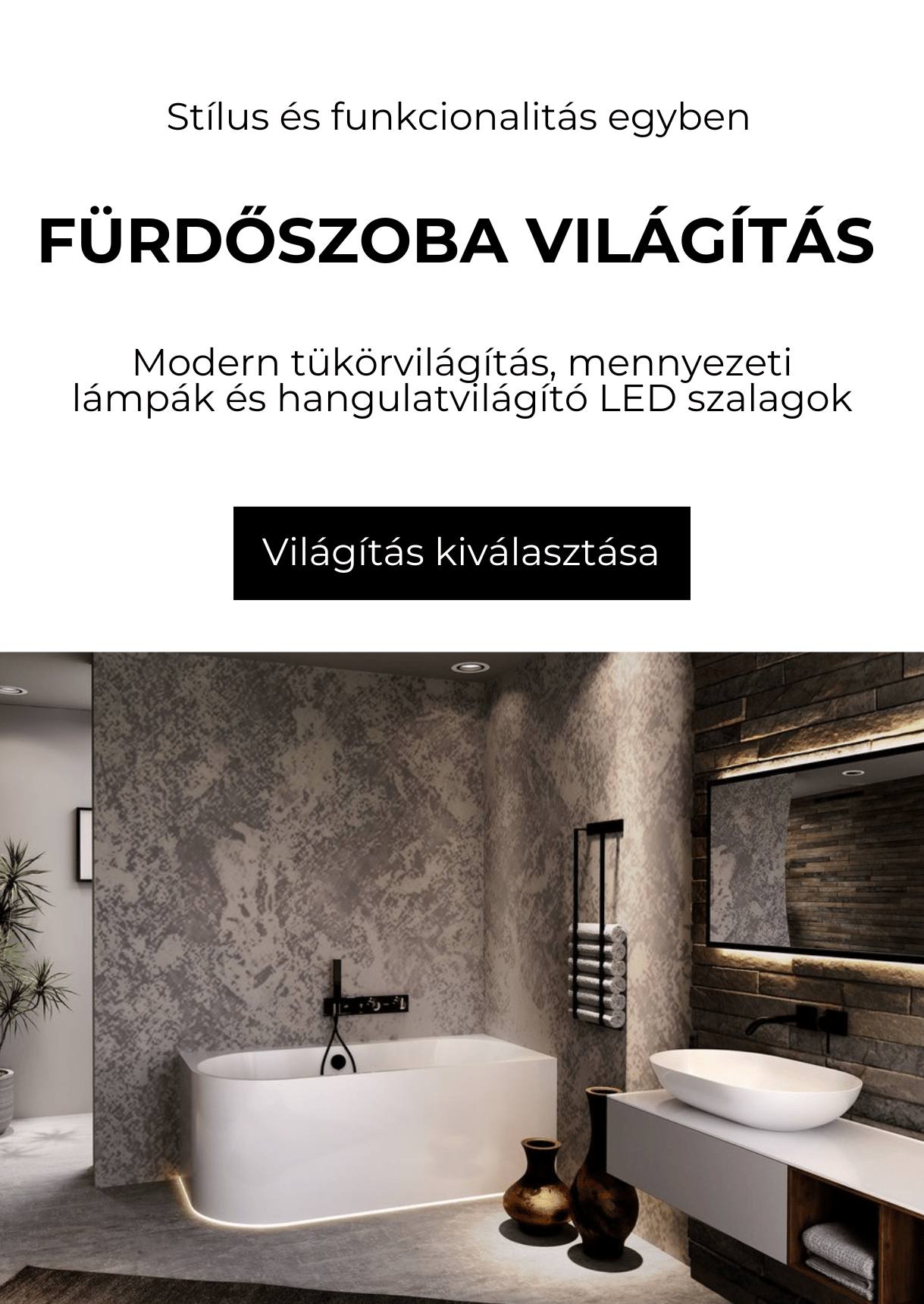 Fürdőszoba világítás