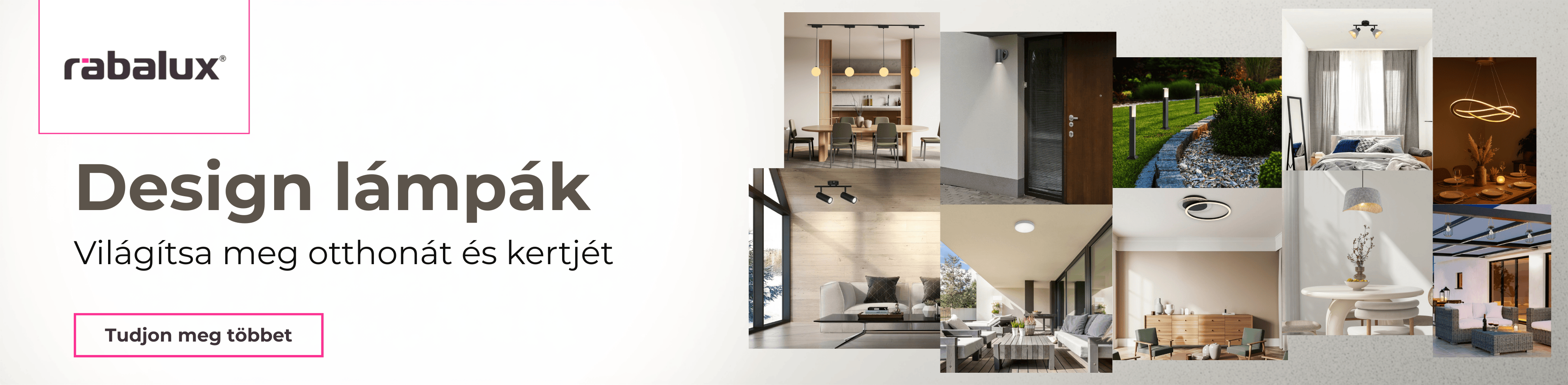 RABALUX dizájner lámpák