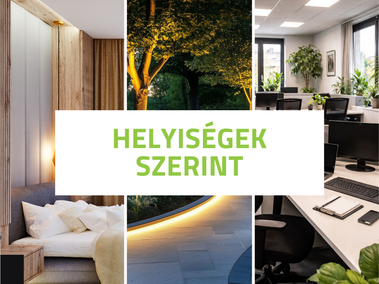 Helyiségek szerint