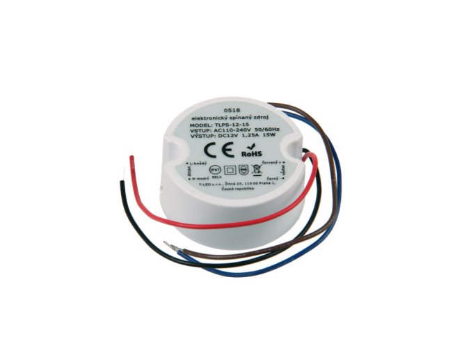 75134 led tápegység transzformátor 12v 15w ip67