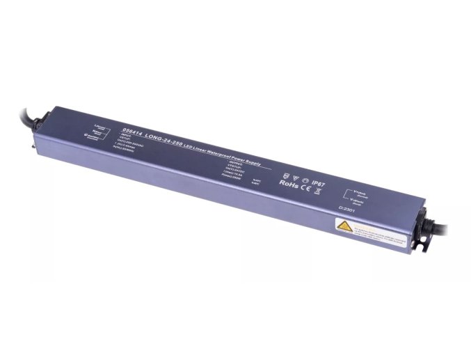 LED tápegység (trafó), LONG, 24V, 250W, IP67