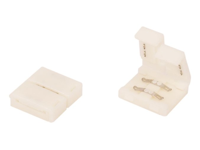 CLICK LED szalagcsatlakozó (Válassza ki a csatlakozó szélességét 8 mm-es szalagszélességhez)