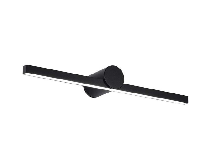 Fekete LED lámpa a tükör felett 10W IP65