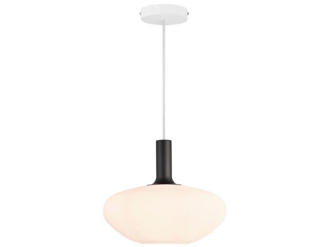 131887 zavesny lustr z opaloveho skla alton pro zarovku e27 35cm