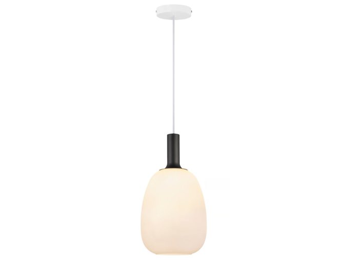 131881 zavesny lustr z opaloveho skla alton pro zarovku e27 23cm