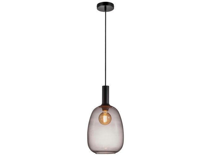 131890 zavesny lustr z kouroveho skla alton pro zarovku e27 23cm