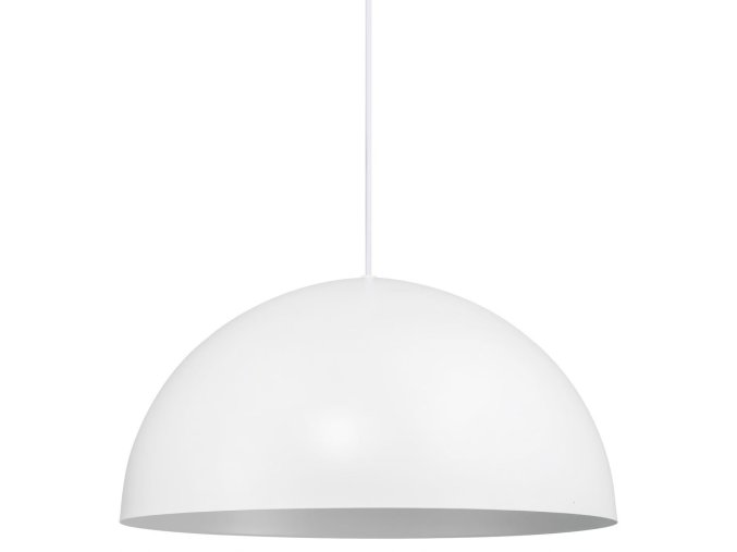 131899 bily zavesny lustr ellen 40 pro zarovku e27