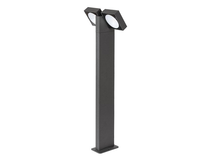 133815 antracitove zahradni led sloupkove svitidlo telde naklopne 14w ip54 75cm