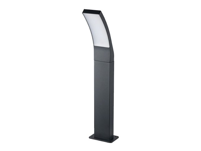 133818 6 antracitovy zahradni led sloupek palanga 12w ip44 80cm
