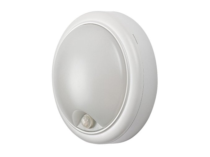 133656 1 bile fasadni led svitidlo s pohybovym cidlem hitura 15w ip54