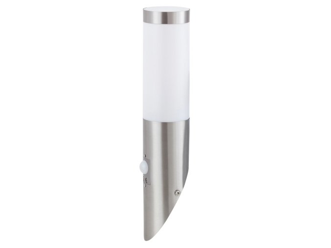 133587 chromove fasadni svitidlo s pohybovym cidlem inox torch pro led zarovku e27