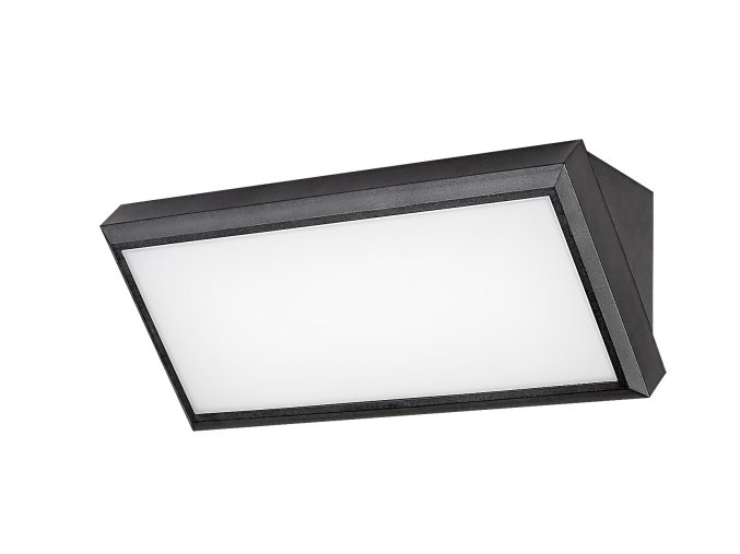 134151 cerne fasadni led svitidlo rapla 12w ip54