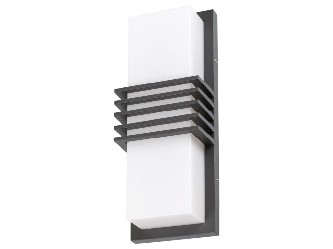 134241 antracitove fasadni led svitidlo rodez 12w ip44