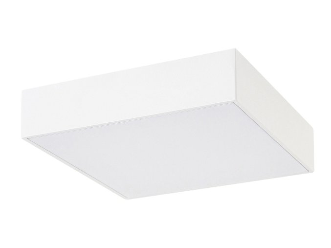 134445 1 bile stropni led svitidlo tartu ctvercove 175x175mm 18w ip44 cct