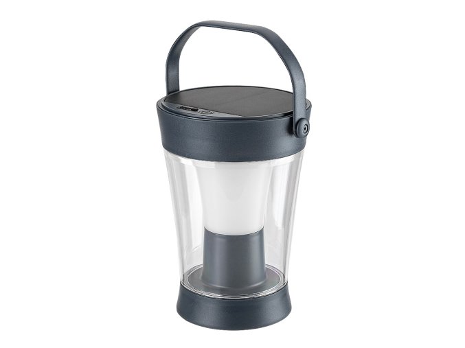 134412 cerna led rgb solarni zahradni lampa angers 3w stmivatelna