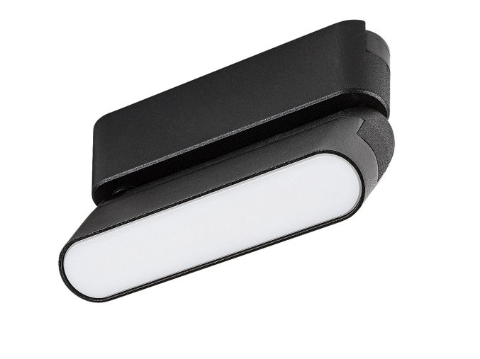 134784 smart tuya cerne listove led svitidlo 115mm litrack line 1f 4w cct polohovatelne