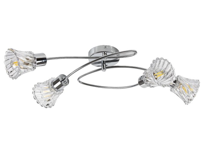 135261 chromove stropni svitidlo hestia pro zarovku 4x e14