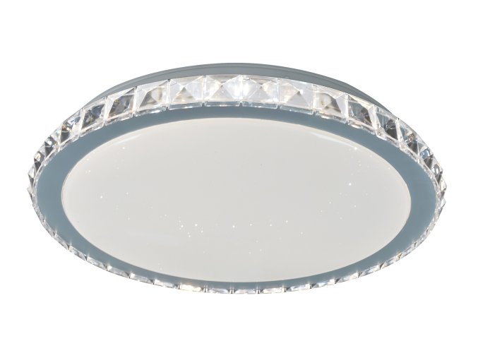 135123 chromove stropni led svitidlo cressida kulate 405mm 24w