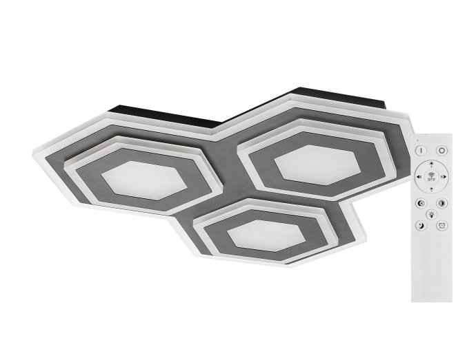 135039 cerne stropni led svitidlo bitsi 415x415mm 72w cct s do