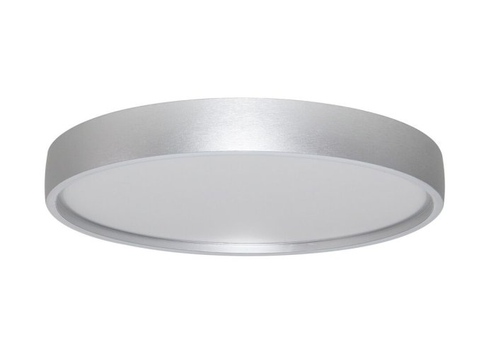 135369 stribrne stropni led svitidlo dewson kulate 450mm 37w