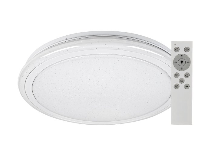 135402 bile stropni led svitidlo leonie kulate 400mm 24w rgb cct s do