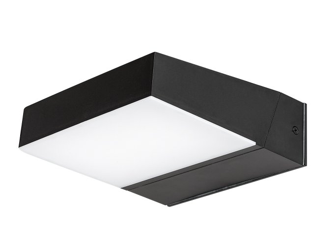 136149 cerne fasadni led svitidlo laxa 14w ip54