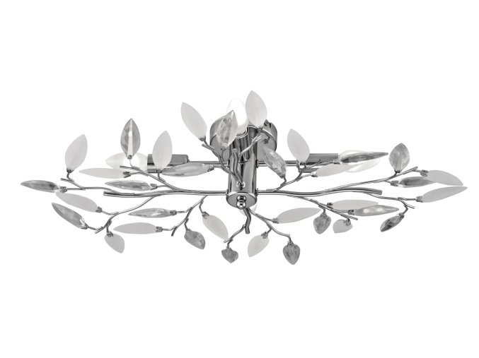 136038 chromove stropni svitidlo lilian pro zarovku 4x e14