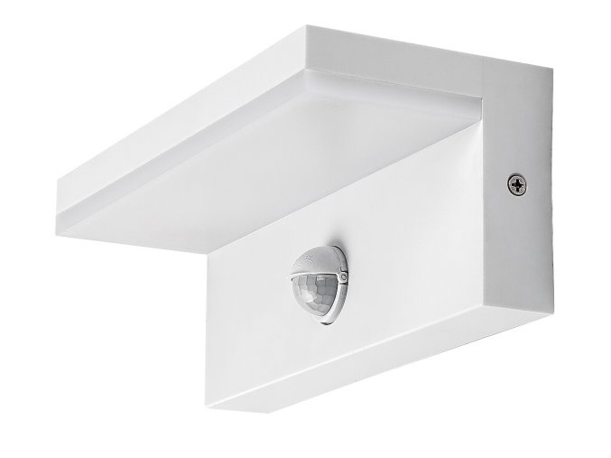 136305 bile fasadni led svitidlo s pohybovym cidlem zaragoza 9w ip54 cct