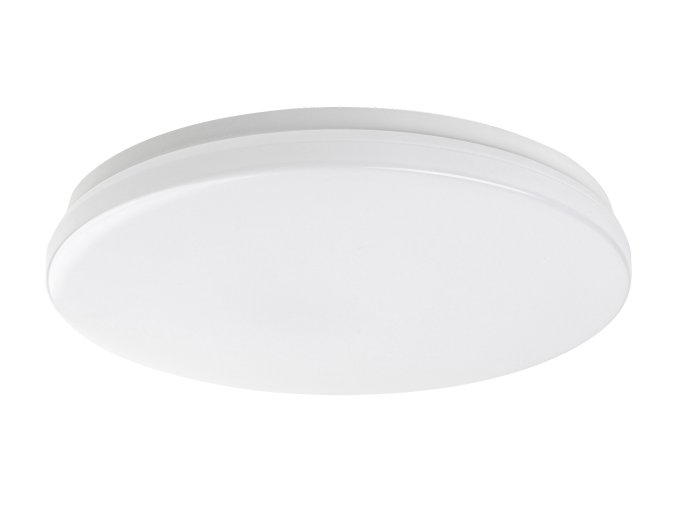 136407 bile stropni led svitidlo lowar s pohybovym cidlem kulate 350mm 24w ip44 s do