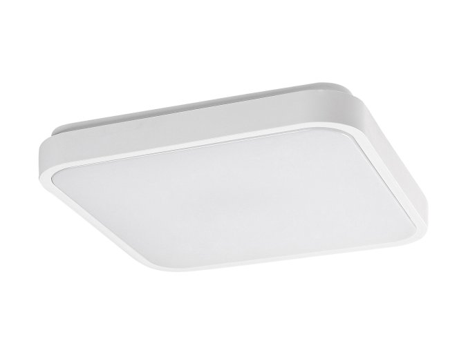 136404 bile stropni led svitidlo lowar s pohybovym cidlem hranate 285x285mm 18w ip44 s do