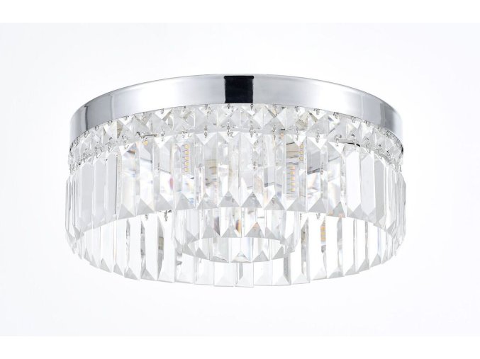 136104 3 chromove kristalove led svitidlo sybil pro zarovku 6x g9